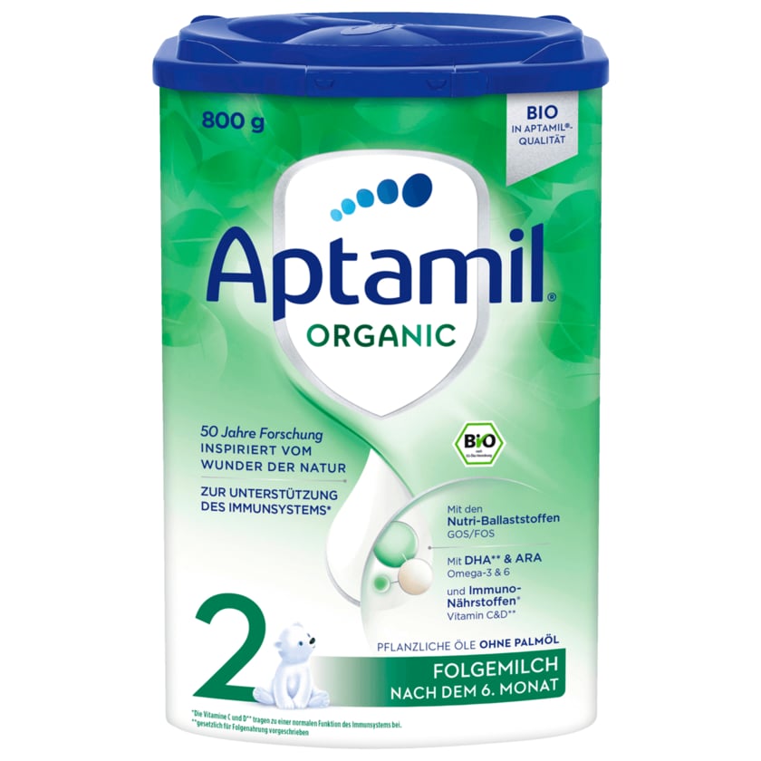 Aptamil Organic Bio Folgemilch 2 800g
